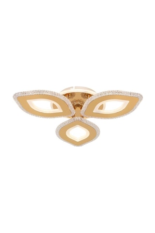 Eray Aydınlatma T008-3 Gold Kumandalı Led Avize Gold
