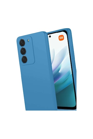 Xiaomi Redmi 15 4g Kılıf Biye Yumuşak Silikon Case Mavi