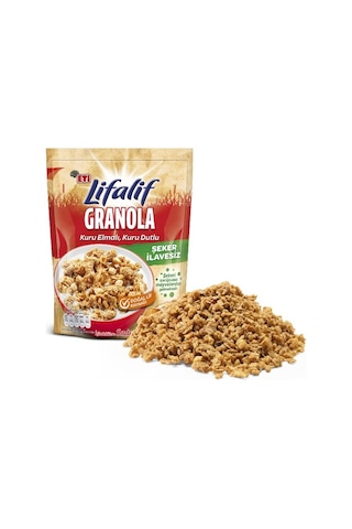 Eti Lifalif Granola Kuru Elmalı Kuru Dutlu 2 x 200 G