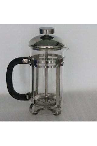 Honmex Stainless Steel Ve Cam Filtreli Kahve Makinesi, 2 Bardak Kapasite, Taşınabilir, Kahve Ve Çay İçin, Siyah, Isı Dayanıklı, Kolay Temizlenir