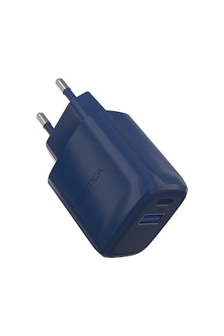 Nautica Ch80 20w Pd 18w Qc Duvar Şarjı Navy
