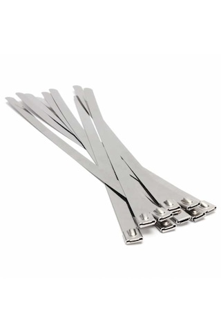 850x4.60mm Paslanmaz Çelik Kablo Bağı 100adet