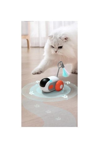 Premium İlgi Çekici Ev İçi Kullanım Enerji Atma Uzaktan Kumandalı Robot Kedi Oyuncağı