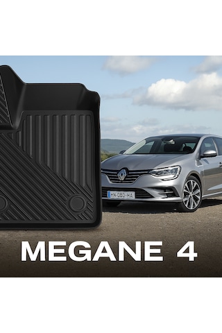Renault Megane 4 Uyumlu 3d Oto Paspas Premium