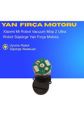 Xiaomi Mi Robot Vacuum Mop 2 Ultra Uyumlu Yan Fırça Motoru