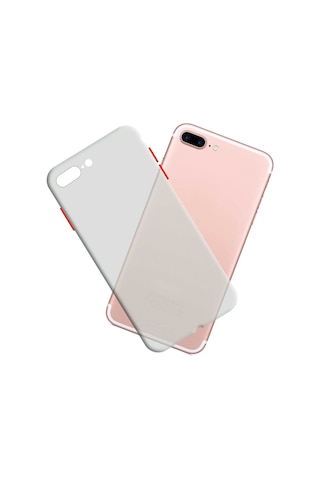 Apple Uyumlu iPhone 7 Plus / 8 Plus Ultra İnce Zar Telefon Kılıfı