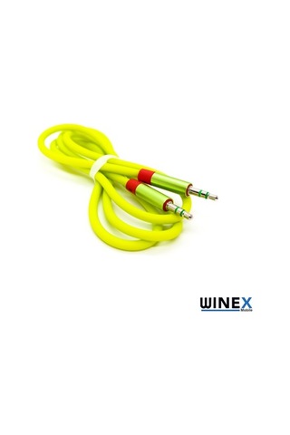 Winex Ax42 Gfuz 3.5Mm Aux Kablo 1M Yeşil
