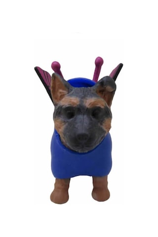 Dress Your Puppy Kostümlü Esneyen Figürler Köpek Kelebek Alman Ku