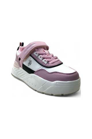 U.s. Polo Assn. George Jr 5pr Çocuk Sneaker Pudra