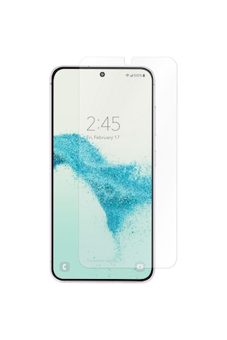 Samsung Galaxy S22 Uyumlu Kırılmaz Temperli Ekran Koruyucu Cam
