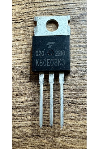 Tk80e08k3 N-channel Mosfet 75v, 80a, 7.5mohm
