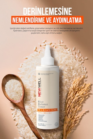 Rice Balance Toner Pirinç Özlü Nemlendirici Ve Aydınlatıcı Toner 200 Ml
