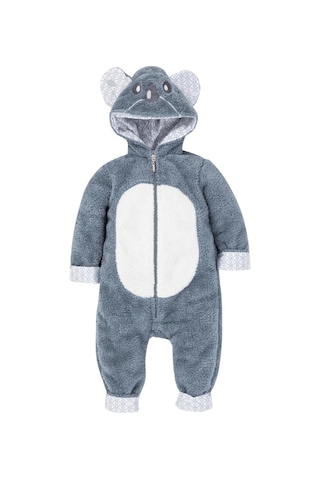 Gezenbebe Hero Kahraman Kapüşonlu Welsoft Bebek Tulum Çok Renkli
