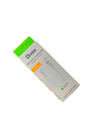 Divex 2.4a Type-c To Usb Hızlı Şarj Kablosu 25cm Dc-152