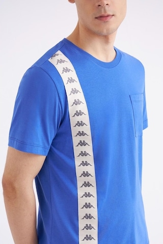 Kappa 222 Banda Ecop Tk Mavi Erkek Kısa Kol T-Shirt