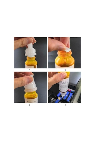 Epson L3252 İçin 103 Mürekkep 500 Ml Siyah + 70 Ml