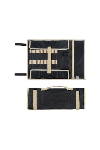 Novahub Kamp Çadırı Kurulum Kanvası - Büyük Zemin Çivisi Makyaj Çantası Siyah Kurulum Seti Um44332-4 Yurt Dışından Siyah