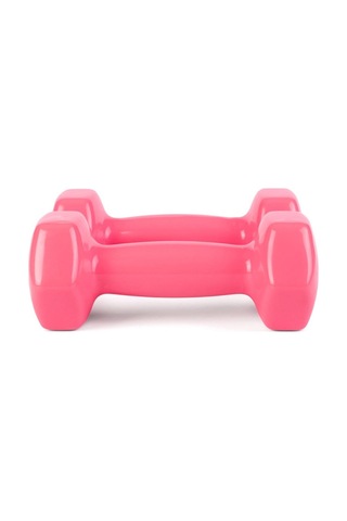 Gymo Hex Shape Vinil Dambıl 2x2kg Pembe