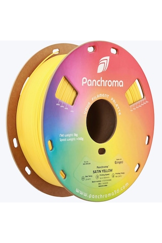 Panchroma Pla Filament Saten Sarı - 1 Kg 1.75mm