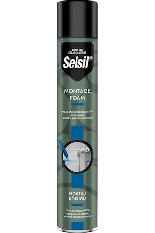 Selsil Poliüretan Montaj Köpüğü 600 Gr