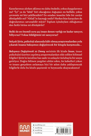 Bakışınızı Değiştirecek 10 Deney - Prof. Dr. Selçuk Şirin