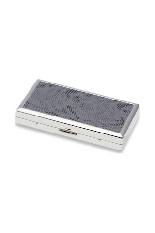Pearl Japan Erika Metal Uzun Sigara Tabakası Krom Snake 12li Krom