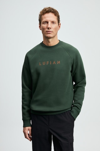 Lufian Bren Erkek Sweatshirt Çimen Yeşili Çimen Yeşili 112030219100611 Yeşil