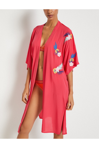Koton Kimono Fuşya 8yak68180bw