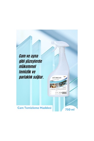 Acto Shine Glass Cam Ayna Parlak Yüzey Temizleyici 750 ML