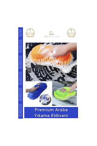 Mikrofiber Mikrofiber Çizmez Detailing Oto Temizlik Süngeri Kaliteli Premium Araba Yıkama Eldiveni