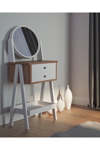 Nesseshop Nesse Rose Makyaj Masası Dekoratif Ve Kullanışlı