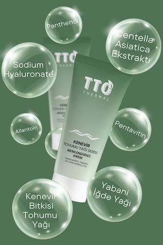 Tto Thermal Kenevir Bitkisi Tohumu Yağı Yüz Kremi 50 ML