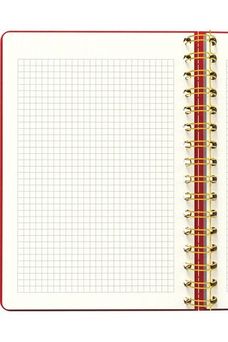 Melimelek Kareli Defter Mor Bez Ciltli - Ceyda Düvenci Kırmızı