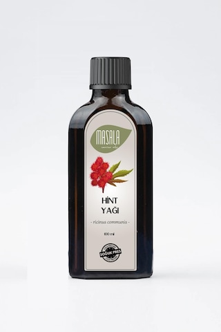 Masala Hint Yağı 100 ML (Castor Carrier Oil)