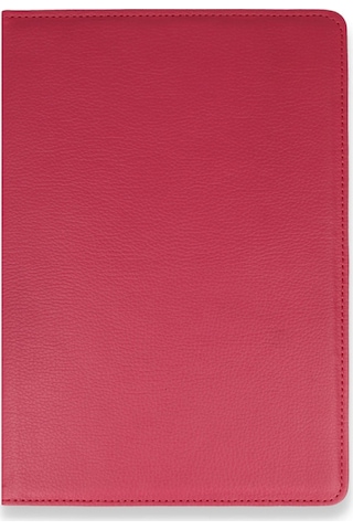 Mediapad T5 10 Kılıf 360 Tablet Deri Kılıf - Pembe Diğer
