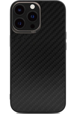 Kajsa Apple Uyumlu iPhone 13 Pro Max Kılıf Kajsa Carbon Fiber Collection Arka Kapak ZORE-220034