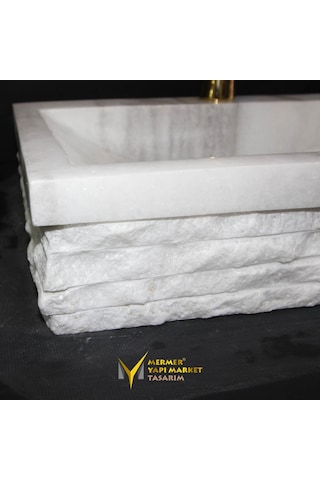 Muğla Beyaz Batarya Çıkışlı Özel Patlatma Lavabo