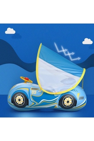 Motion003 Yaz Swimrings Şişme Şamandıra Oyuncak Mavi Jialan Havuzu Havuz Bebek Pu Mavi