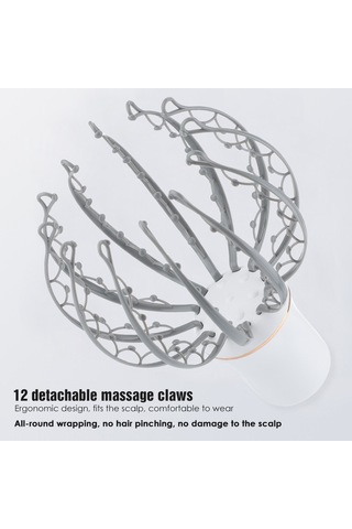 1 Adet Ahtapot Elektrikli Masaj Pençesi Çok İşlevli Elektrikli Çok Renkli