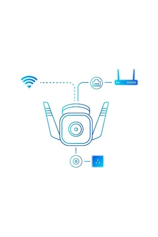Tp-link Tapo Tc65 3mp Full Hd Kamera Wi-fi 1080p Gece Gör