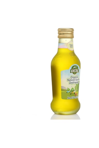 Kristal Organik Natürel Sızma Zeytinyağı Cam 250 ML