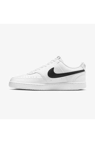 Nike Court Vision Low Beyaz Spor Ayakkabı Beyaz Siyah