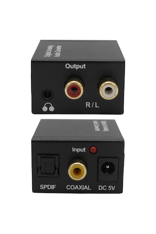 Fully G-538nd Optik/koaksiyel Dijital Ses - Analog Rca Çevirici