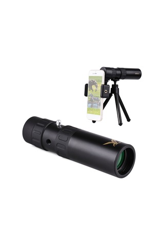 Suofeng 10-300x40mm Bak4 Prisma Manuel Odakli Monoküler Teleskop - Telefon Tutucu, Mini Tripod Ve Çanta İçerir