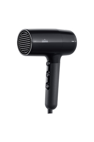 Braun Brhd225e Hd2.2 Iontec 2 Başlıklı 2200w Difüzörlü Siyah Saç Kurutma Makinesi