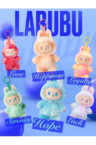 Labubu-labubu Labubu Yumuşak Oyuncak Anahtarlık - Labubu 449690754 PEMBE