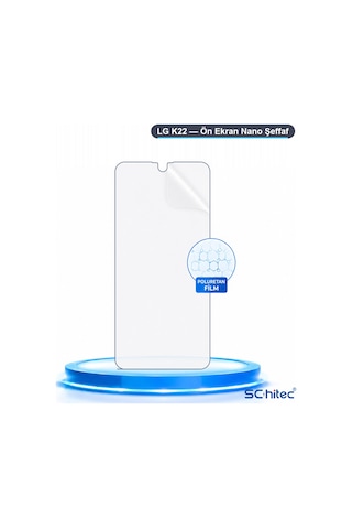 Lg K22 Uyumlu Ön Yüzey Nano Şeffaf Hidrojel Ekran Koruyucu 49477320