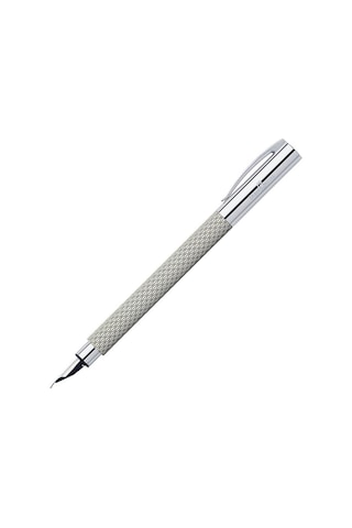 Faber Castell Ambition Opart Beyaz Dolma Kalem Gri