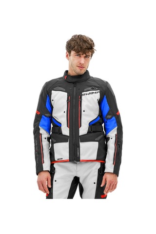 Shima Dune Korumalı Motosiklet Montu Mavi