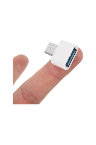 Mini Usb Type-C Otg Çevirici - Type-C Erkek Usb Dişi Adaptör